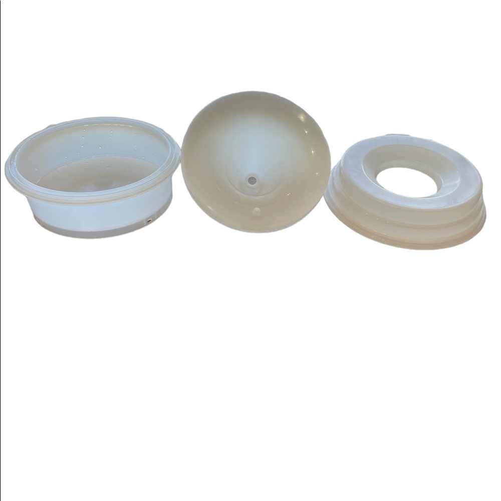Anti spill dog water bowl